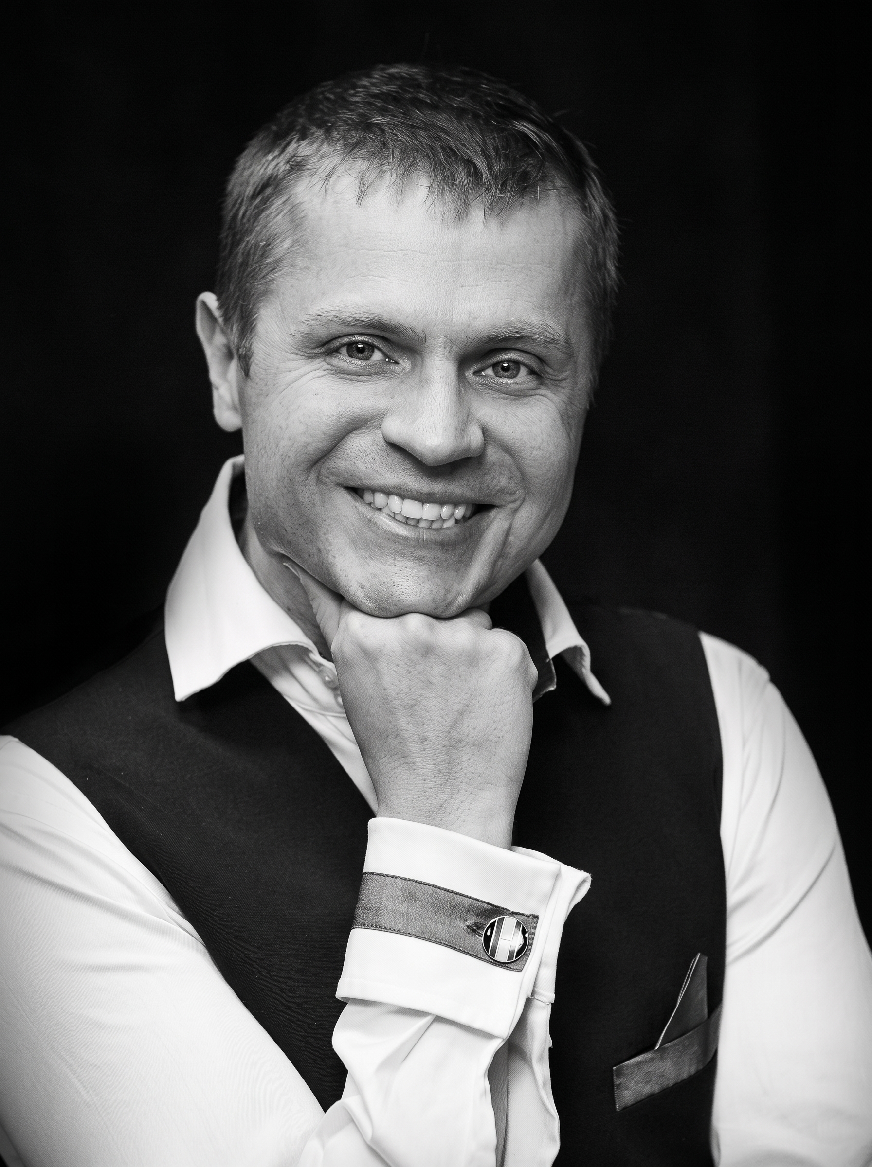 Volodymyr smiling
